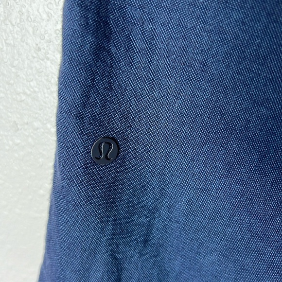 LULULEMON The Works Shorts Men 32 Blue 10” Stretch Lightweight Comfort Golf - Picture 13 of 17